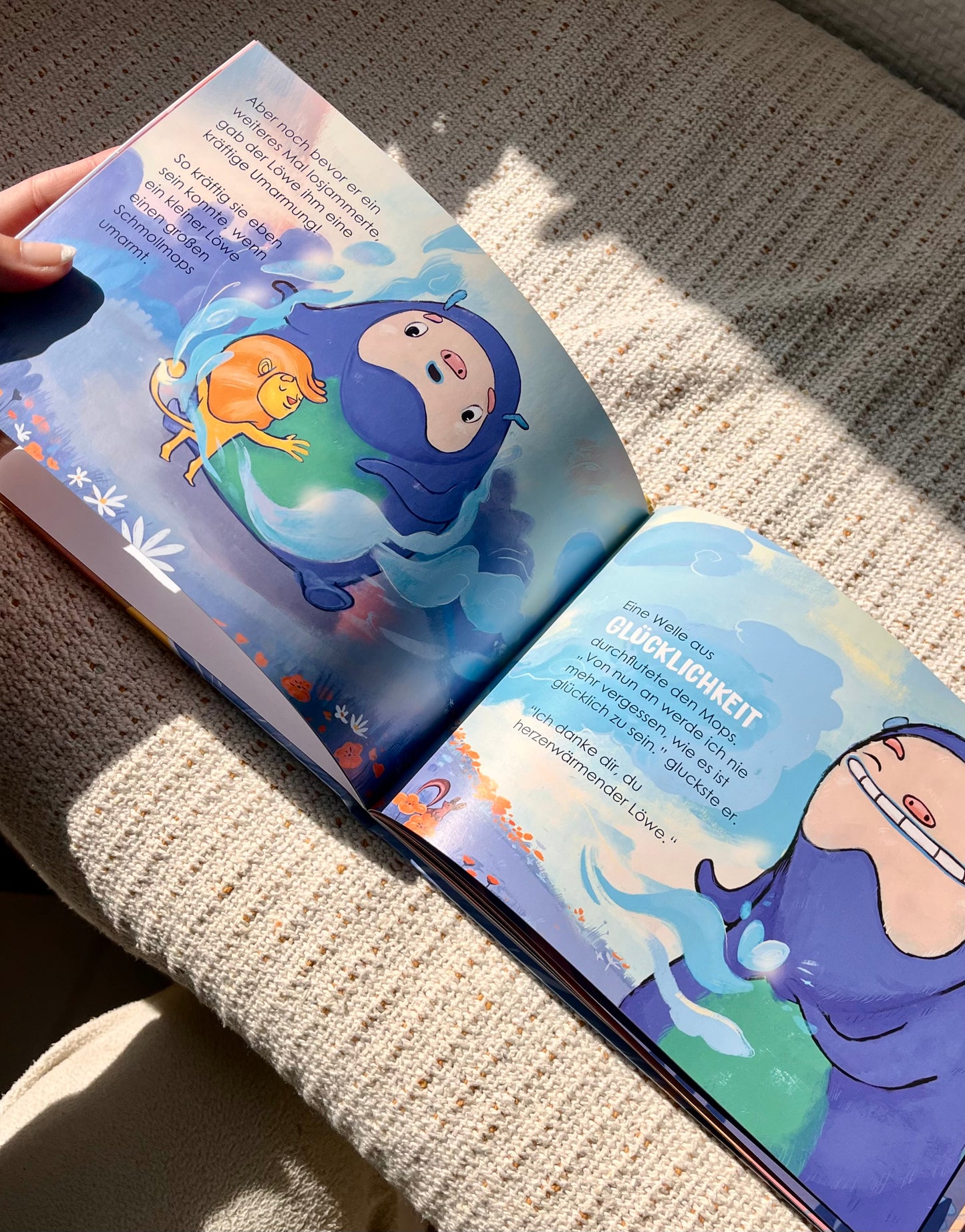 Kinderbuch: Der kleine Löwe und die Sonne