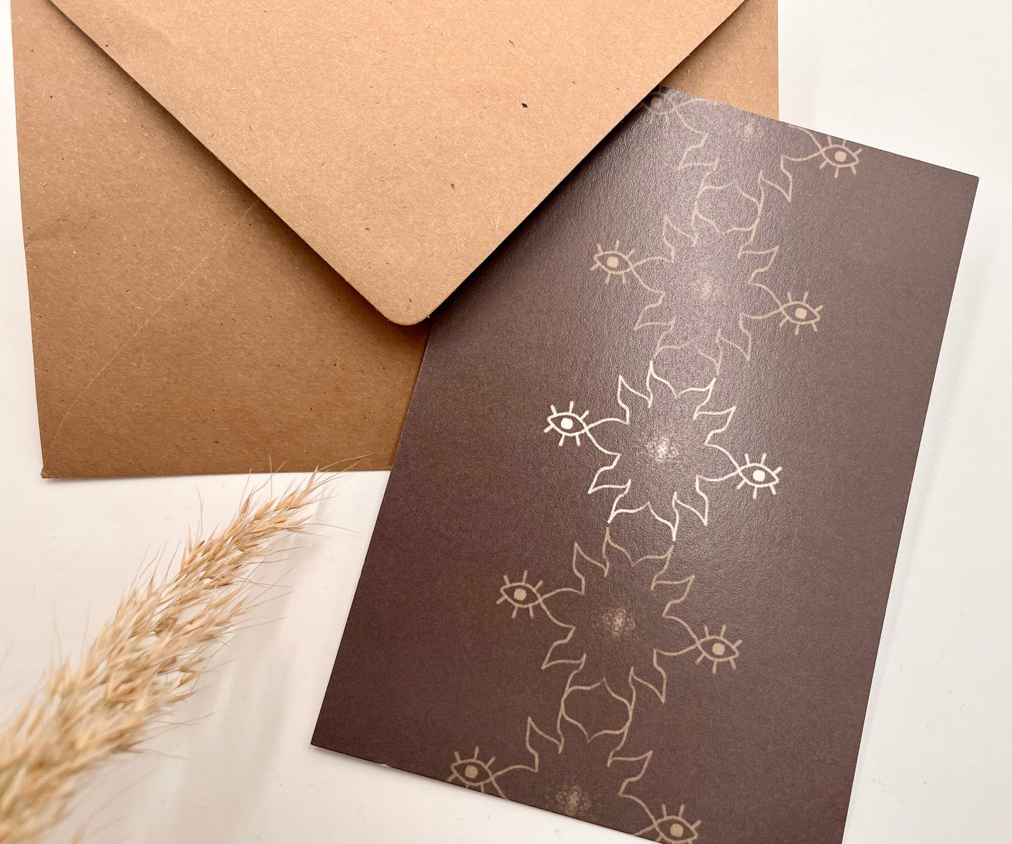 Postkarte: "Eyes on you" 10,5 x 14,8 cm