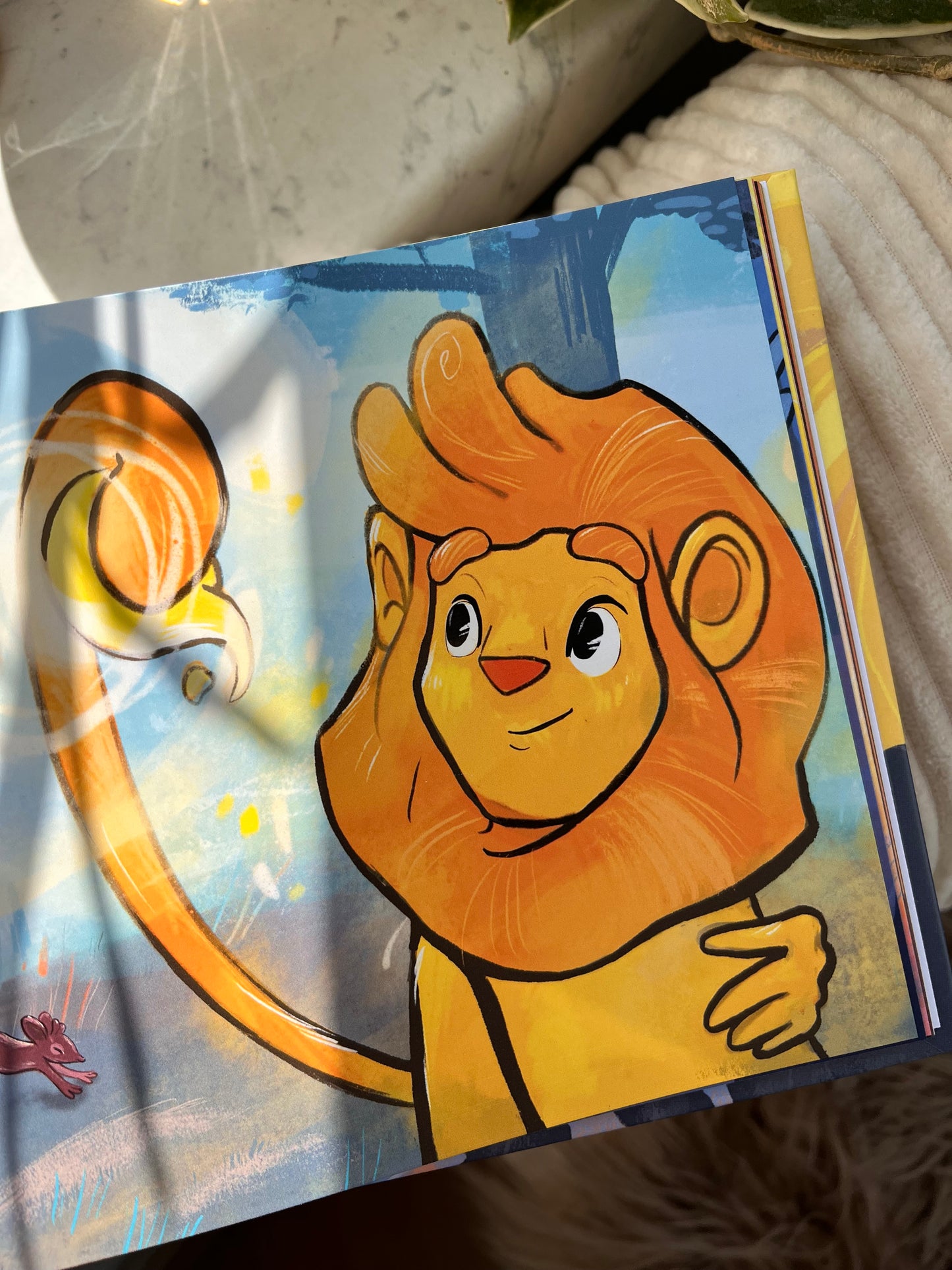 Kinderbuch: Der kleine Löwe und die Sonne