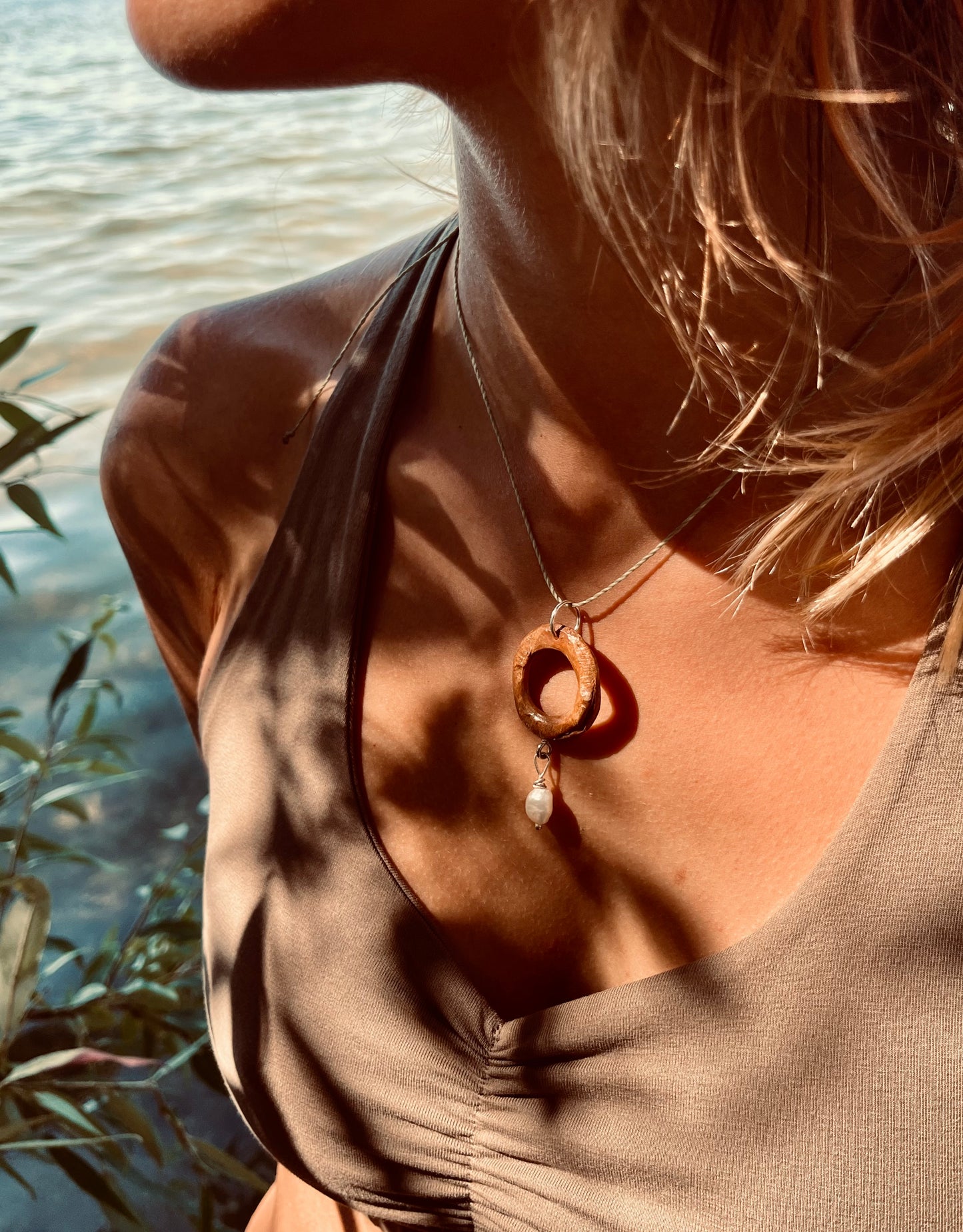 Halskette: Open Heart