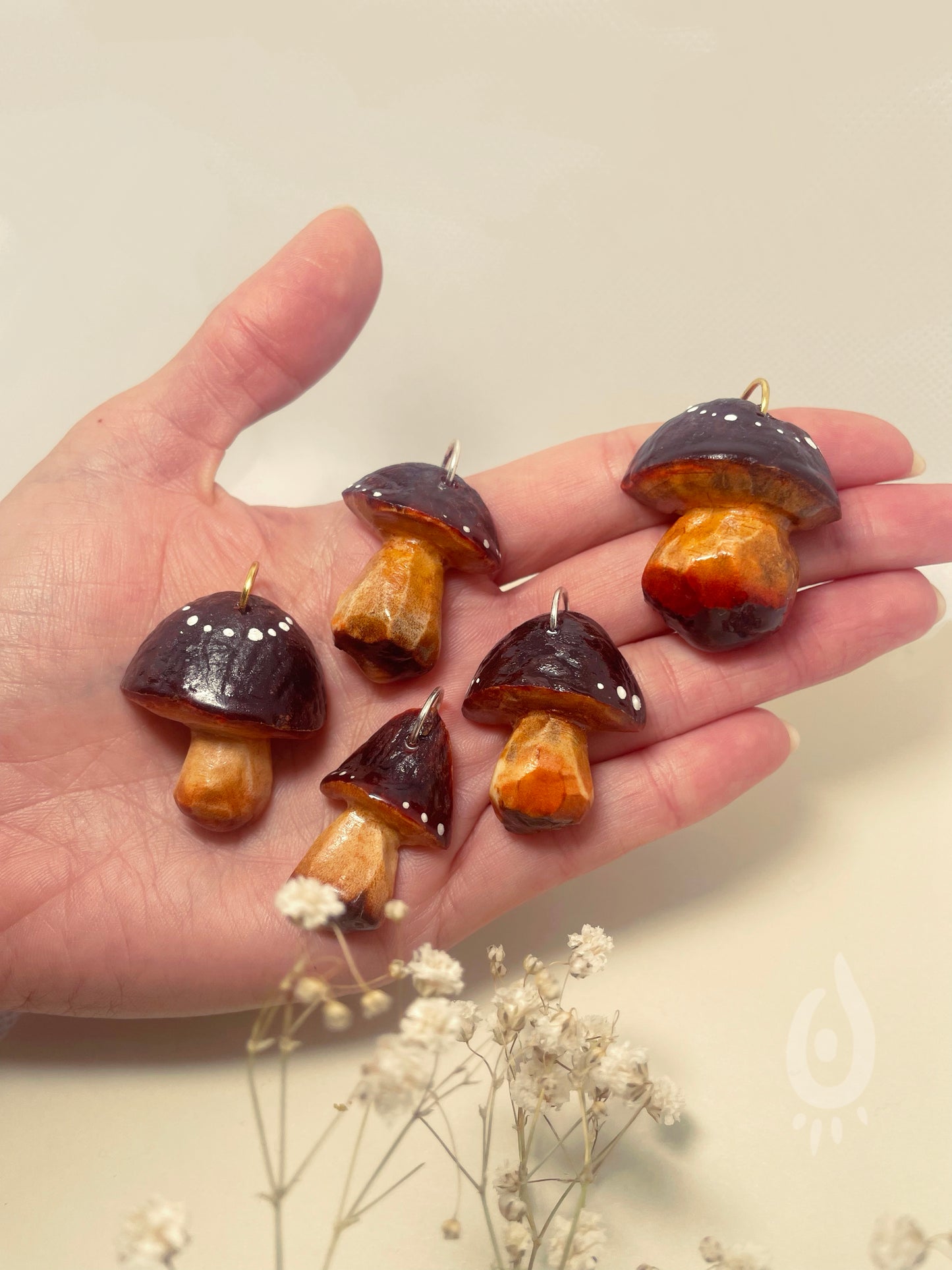 Kettenanhänger: Zufälliger Glückspilz